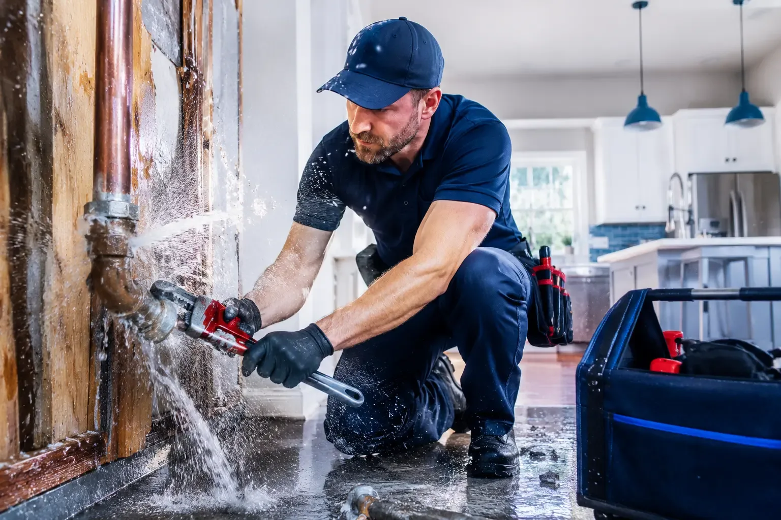 Local emergency pipe repair professionals in Ether, NC